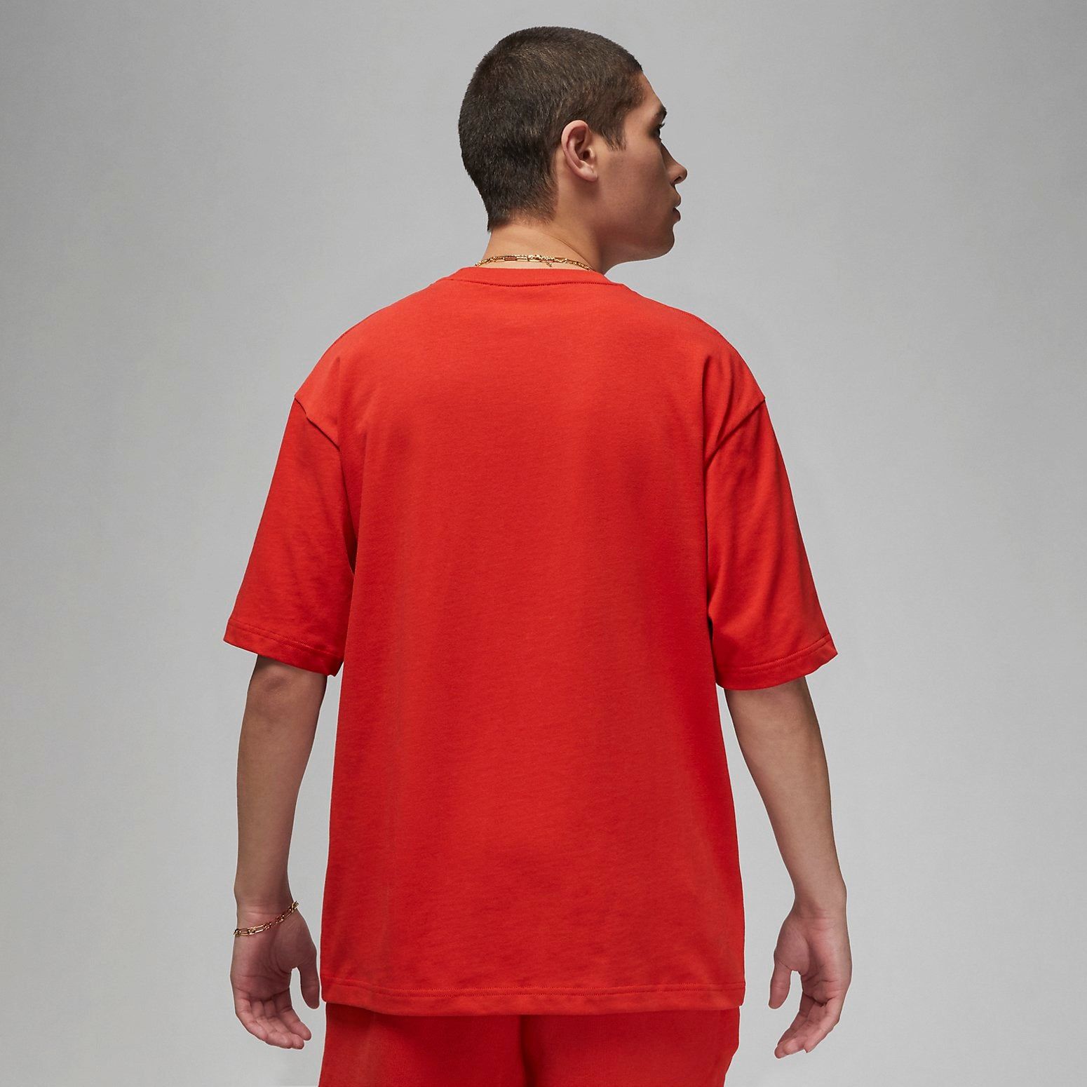 Air Jordan Wordmark T-Shirt 'Mystic Red' FJ1970-622 sold by KicksCrew product image thumbnail 4