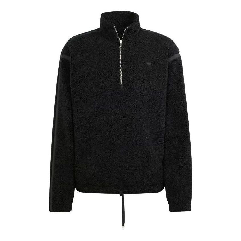 adidas Premium Essentials Half Zip Pullover 'Black' II5802 sold by KicksCrew