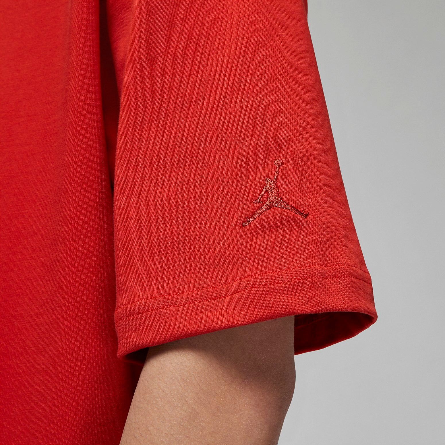Air Jordan Wordmark T-Shirt 'Mystic Red' FJ1970-622 sold by KicksCrew product image thumbnail 3