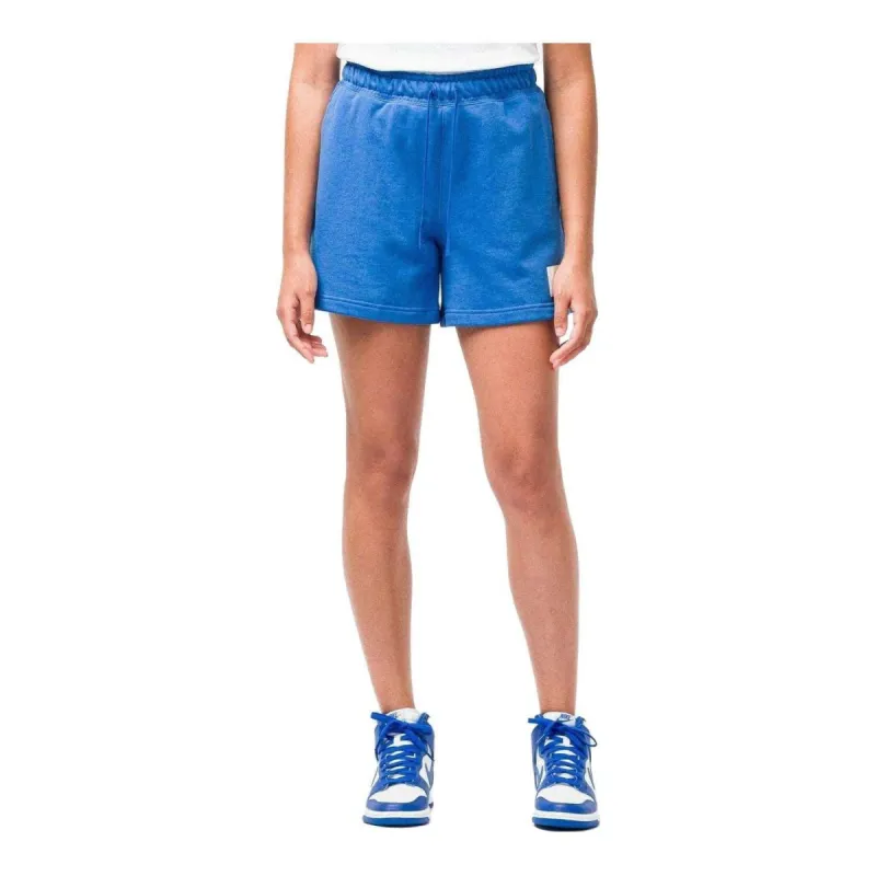 (WMNS) Air Jordan Essentials Fleece Shorts 'Blue' DM3242-480 sold by KicksCrew