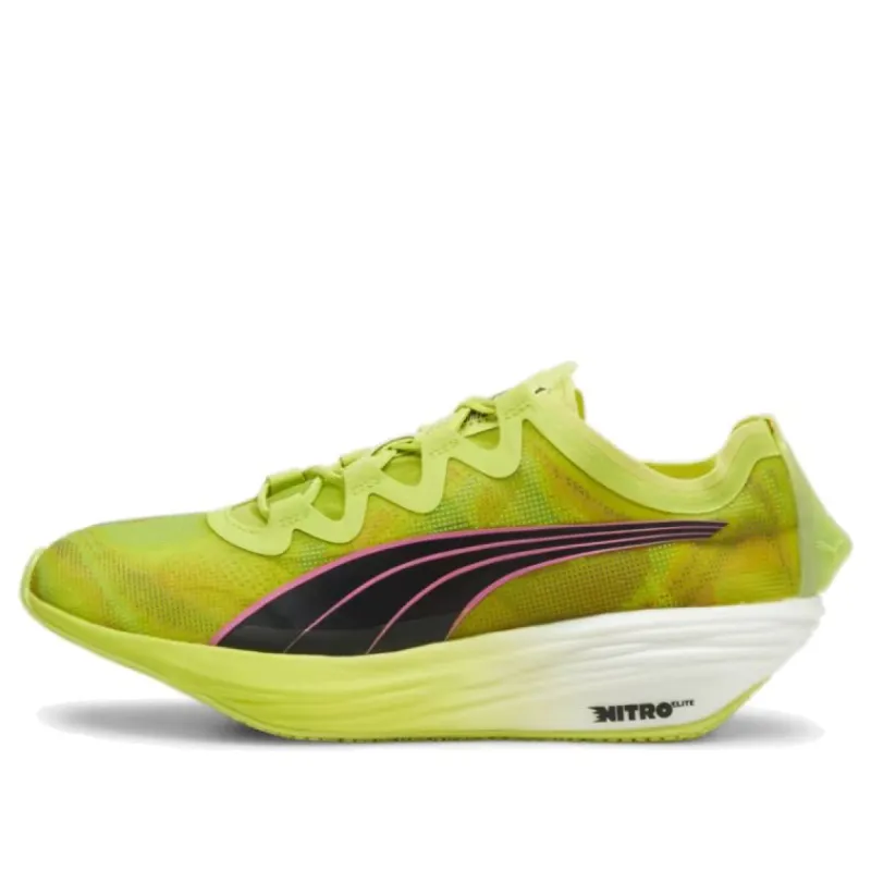 (WMNS) PUMA FAST-FWD NITRO Elite 'Lime Pow Black' 380087-01 sold by KicksCrew