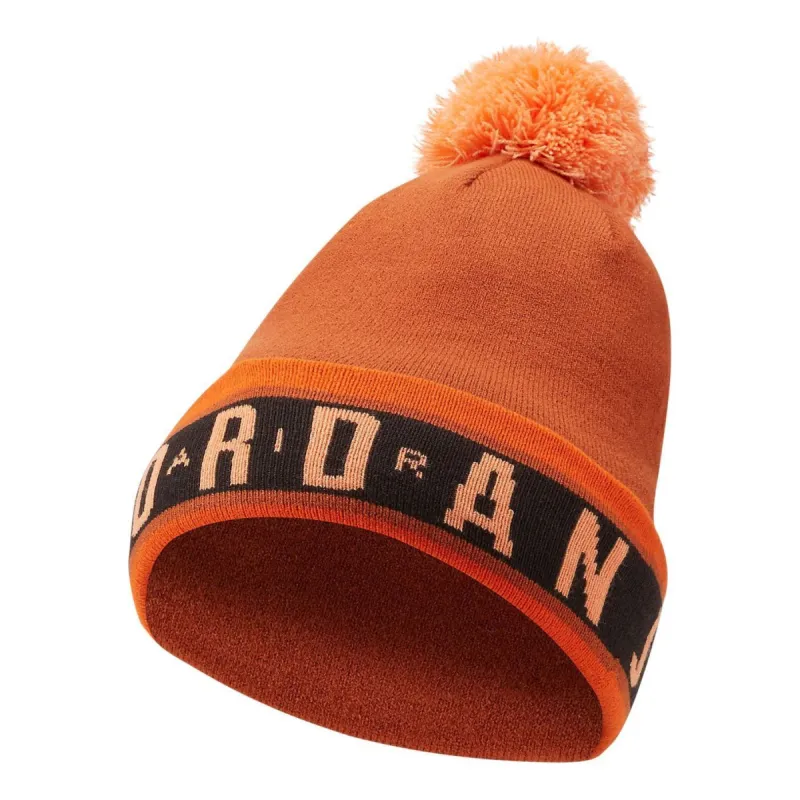 Air Jordan Cuffed Pom Beanie 'Orange' CK1264-246 sold by KicksCrew