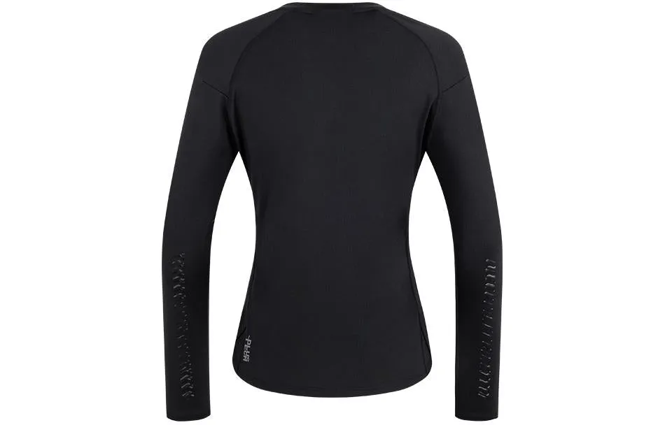 (WMNS) ASICS Long Sleeves Top 'Black' 2032D035-001 sold by KicksCrew product image thumbnail 2