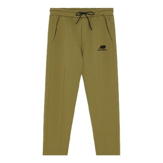 New Balance Logo Cotton Pants 'Military Green' AMP13390-OV sold by KicksCrew