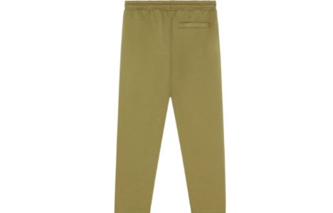 New Balance Logo Cotton Pants 'Military Green' AMP13390-OV sold by KicksCrew