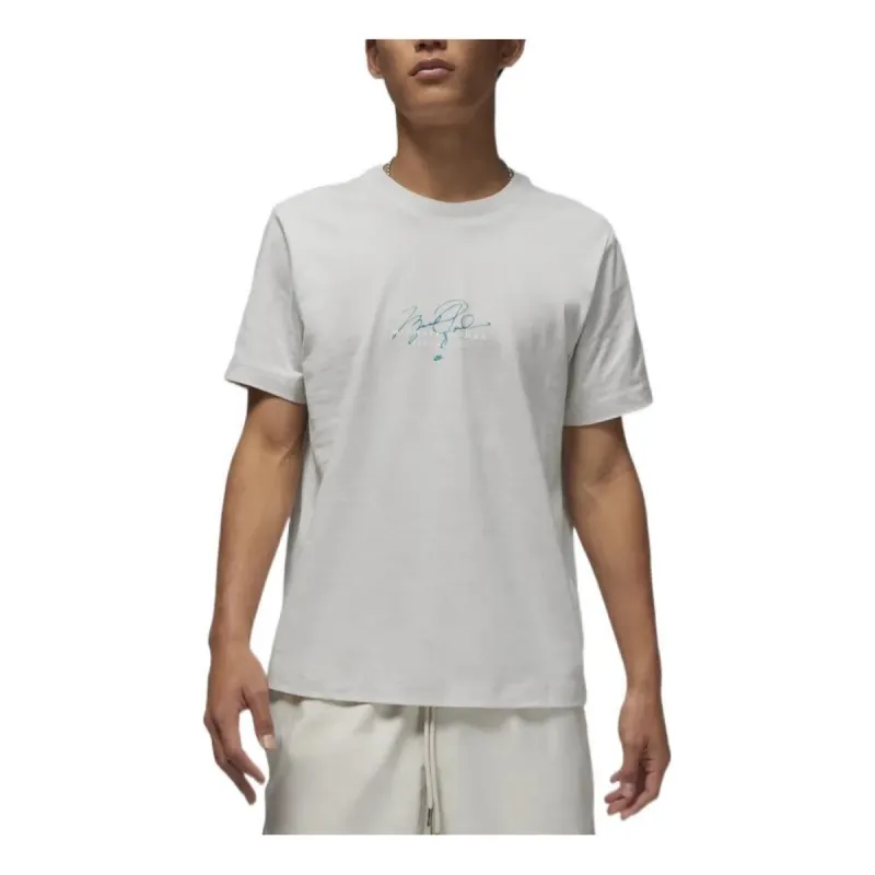Air Jordan Essentials Graphic T-Shirts 'Sail' DM1441-104 sold by KicksCrew