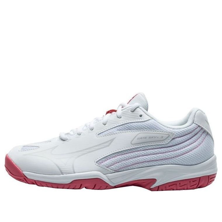 Mizuno Gate Sky Plus 3 Wide 'White High-Vis Pink' 71GA234022 sold by KicksCrew