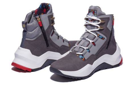 Timberland Madbury Side Zip Sneaker Boots 'Medium Grey Nubuck' A2PTN033 sold by KicksCrew