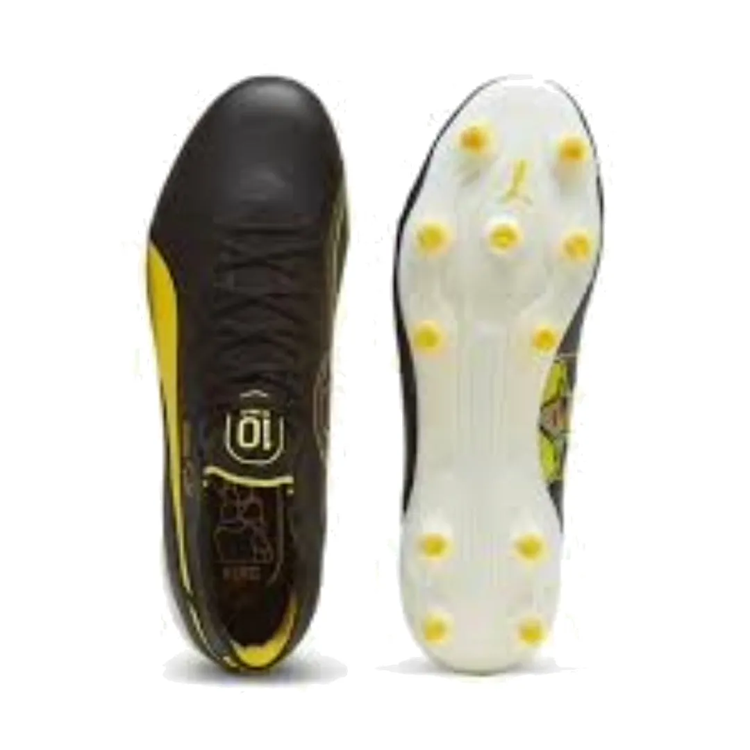 PUMA King Ultimate Pel FG/AG 'Black Yellow' 107825-01 sold by KicksCrew product image thumbnail 4