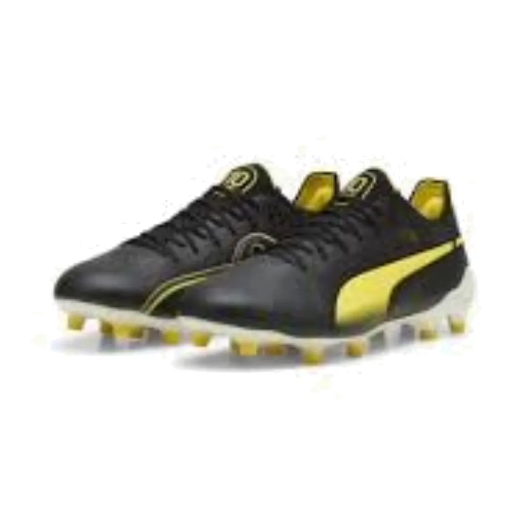 PUMA King Ultimate Pel FG/AG 'Black Yellow' 107825-01 sold by KicksCrew product image thumbnail 2