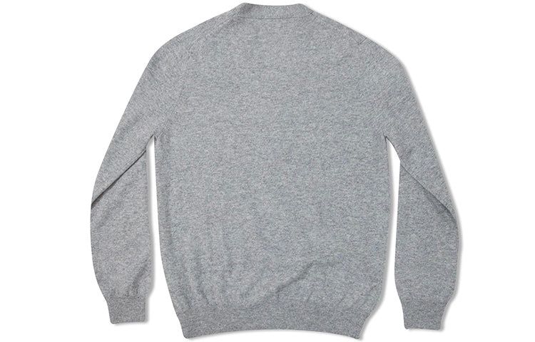 COMME des GARCONS PLAY V-Neck Cardigan Black Heart 'Grey' AZ-N024-051-2 sold by KicksCrew product image thumbnail 2