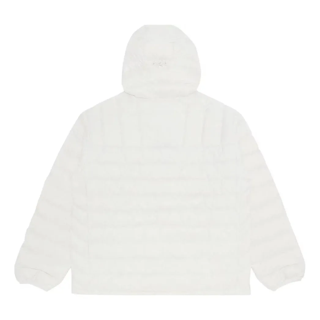 Supreme Micro Down Half Zip Hooded Pullover 'White Red' SUP-FW23-240 sold by KicksCrew product image thumbnail 2