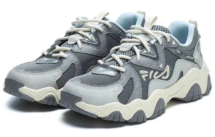 (WMNS) FILA Fluid 4 Sneakers 'Grey White' F12W322107FAD sold by KicksCrew product image thumbnail 2