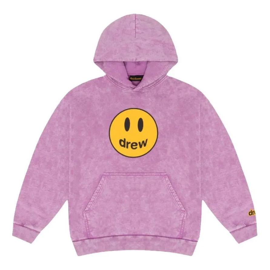 Drew House Mascot Hoodie 'Washed Grape' DR-FW22-339 sold by KicksCrew