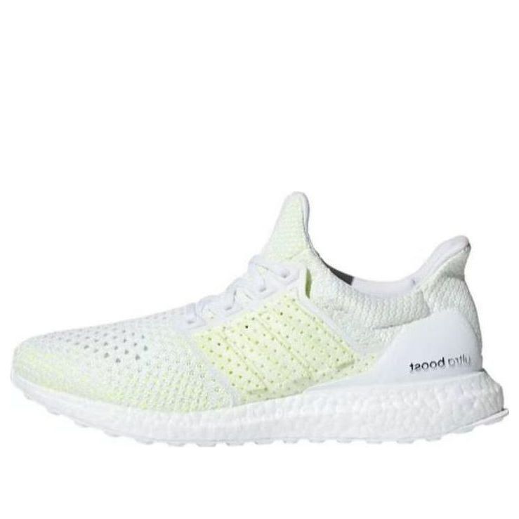 (GS) adidas Ultraboost Clima 'Cloud White Shock Yellow' B43506 sold by KicksCrew