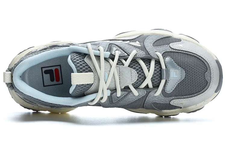 (WMNS) FILA Fluid 4 Sneakers 'Grey White' F12W322107FAD sold by KicksCrew product image thumbnail 3