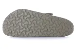 Birkenstock Boston Soft Footbed Suede Leather Sandals 'Faded Khaki' 1019054 sold by KicksCrew