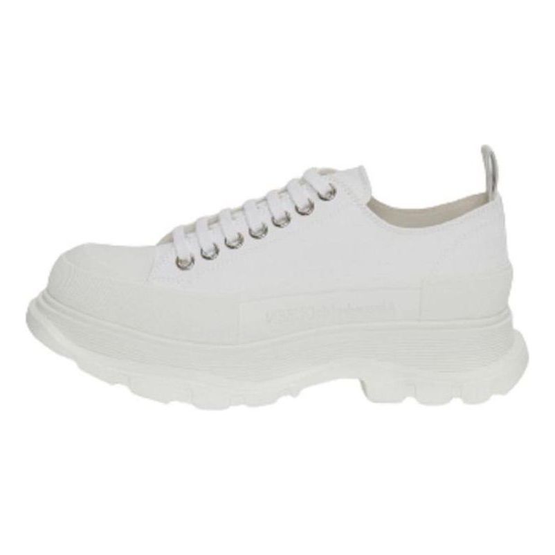 Alexander McQueen Tread Slick Low Lace Up 'White' 604257W4MV29000 sold by KicksCrew