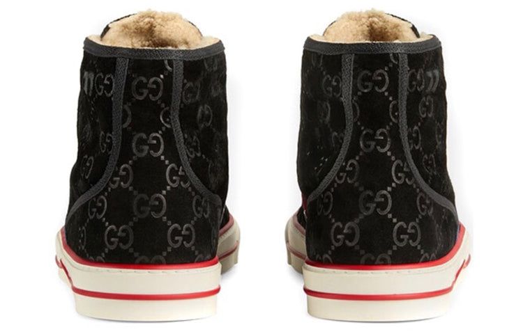 (WMNS) GUCCI Tennis 1977 'Black Suede' 649327-UJ510-1076 sold by KicksCrew product image thumbnail 4