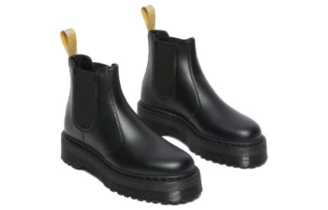 Dr.Martens Vegan 2976 Quad Chelsea Boots 'Black' 27560001 sold by KicksCrew