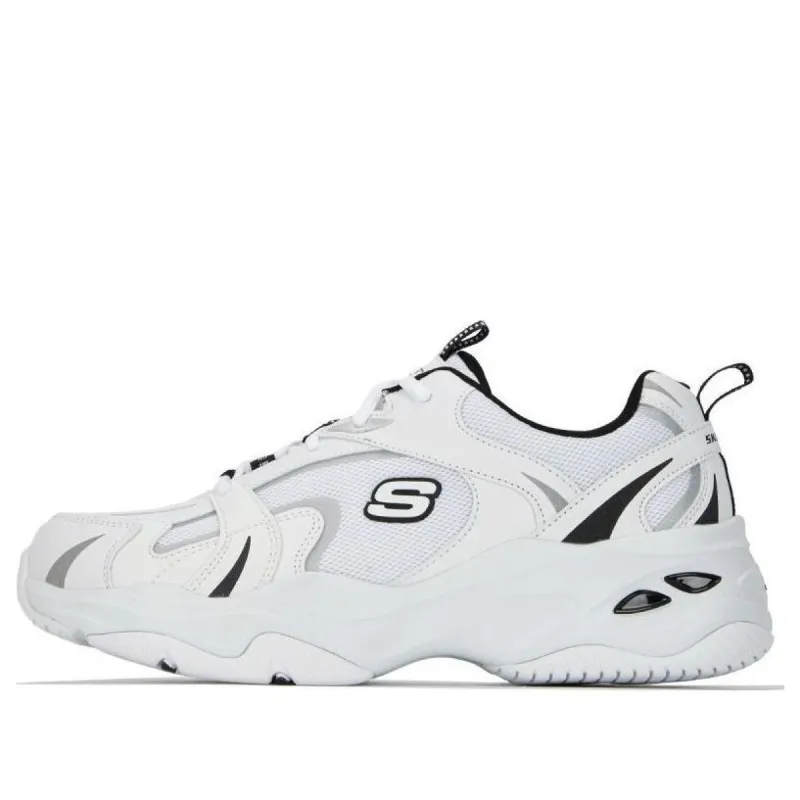 Skechers D'LITES 4.0 'White Black' 894192-WBK sold by KicksCrew