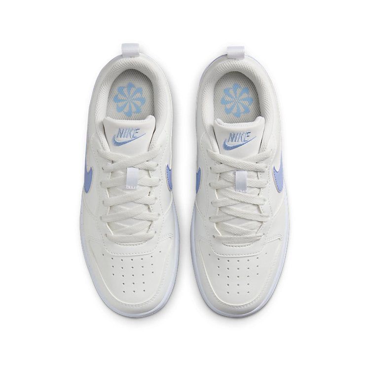 (GS) Nike Court Borough Low Recraft 'Summit White Cobalt Bliss' DV5456-103 sold by KicksCrew product image thumbnail 3
