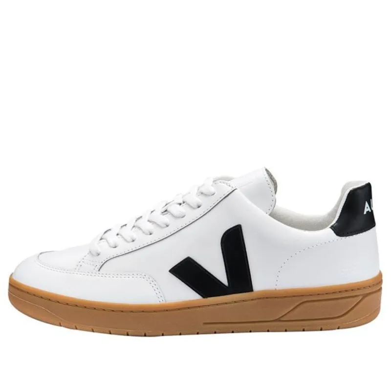 Veja V-12 Leather 'White Black Natural' XD021816 sold by KicksCrew