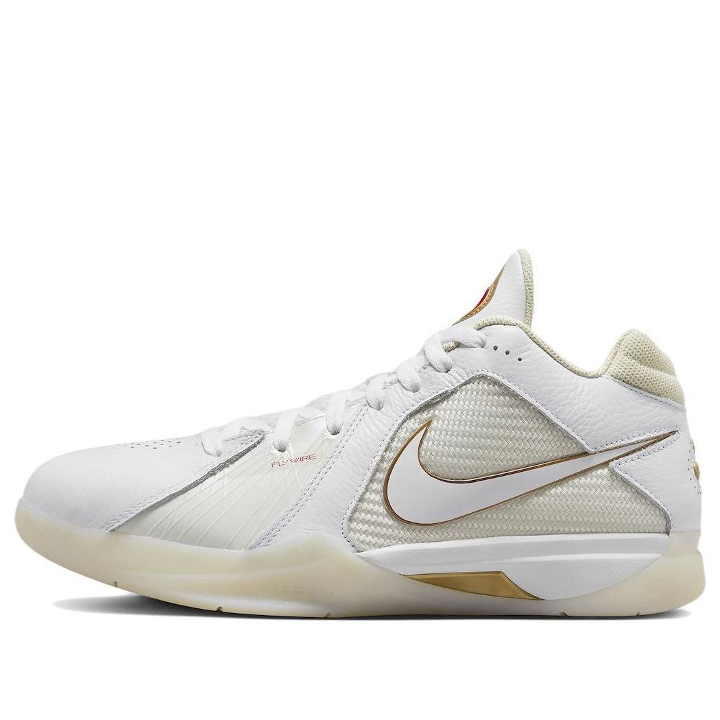 Nike Zoom KD 3 'White Metallic Gold' DZ3009-100 sold by KicksCrew