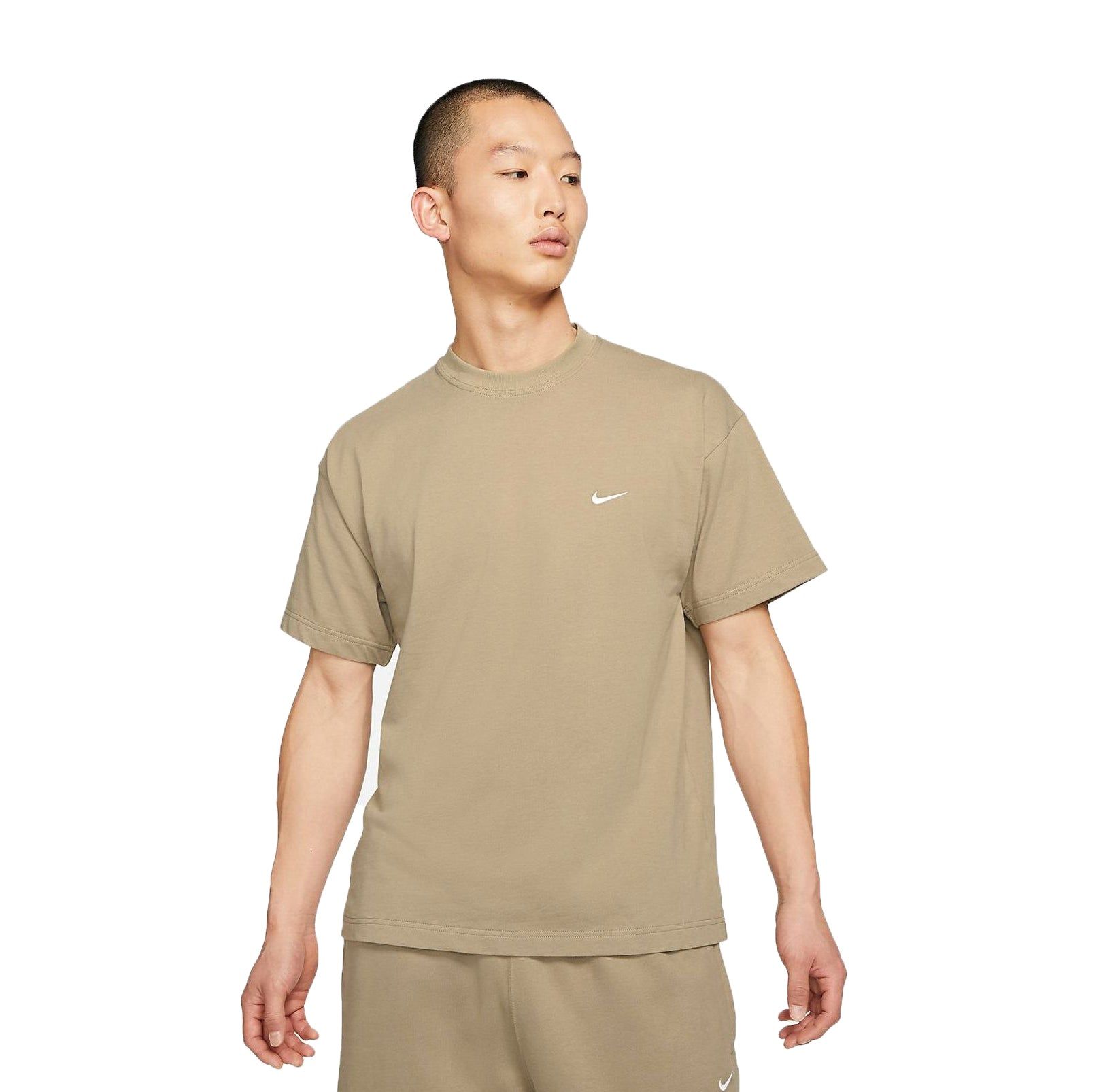 Nike Solo Swoosh Tee 'Khaki' DA0321-247 sold by KicksCrew