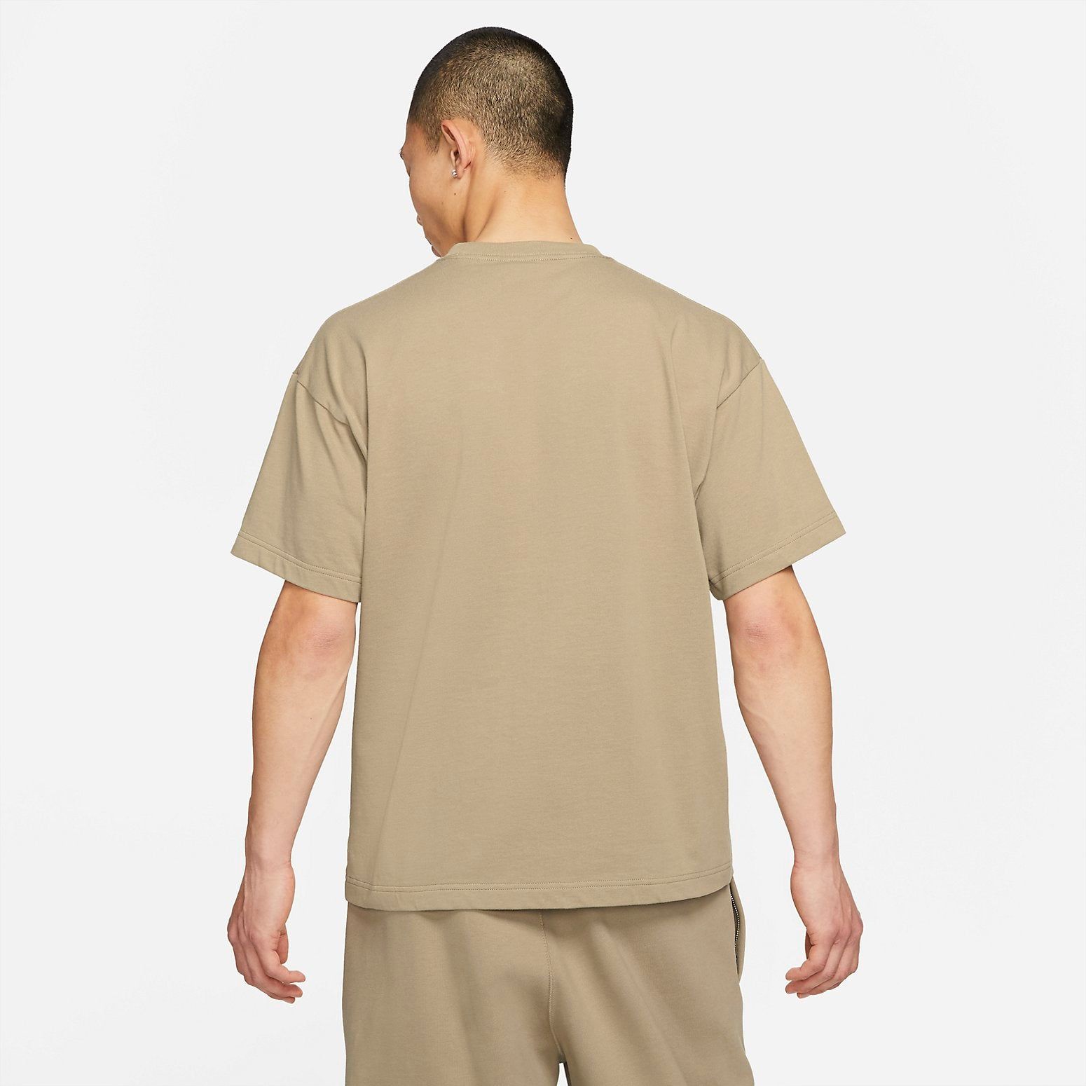 Nike Solo Swoosh Tee 'Khaki' DA0321-247 sold by KicksCrew product image thumbnail 2