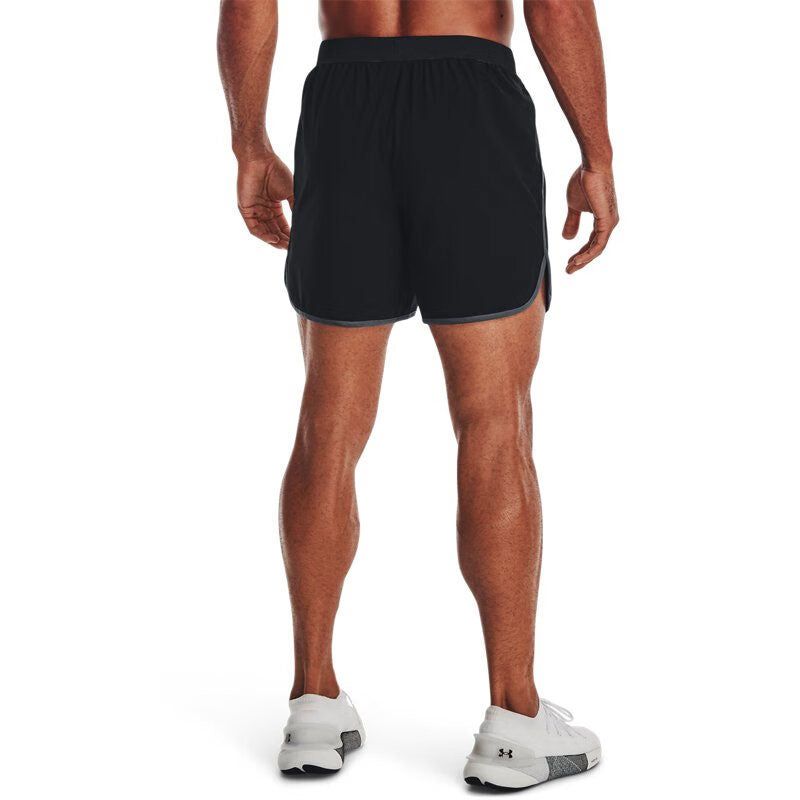 Under Armour HIIT Woven 6inch Shorts 'Black Grey' 1377027-001 sold by KicksCrew product image thumbnail 4