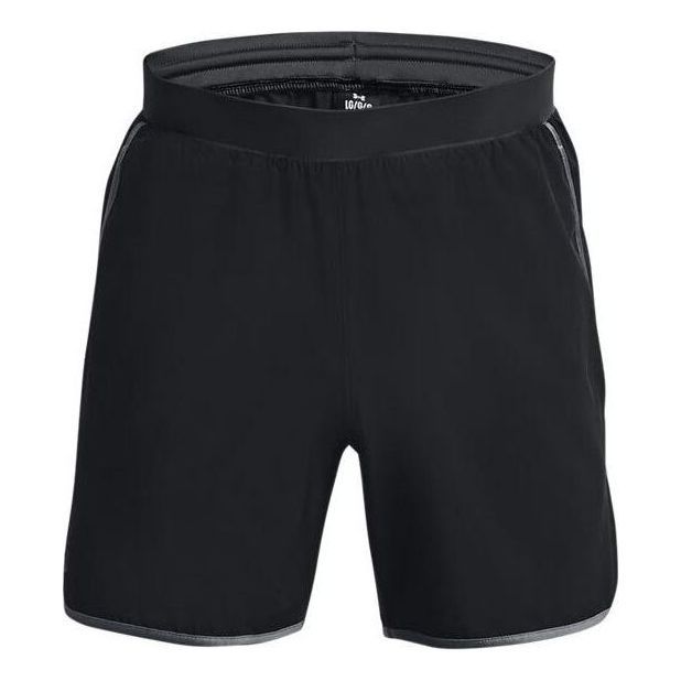 Under Armour HIIT Woven 6inch Shorts 'Black Grey' 1377027-001 sold by KicksCrew