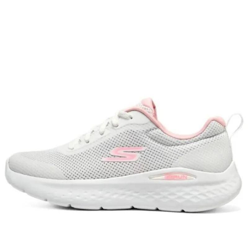 (WMNS) Skechers Go Run Lite Go Run Lite 'Grey Pink' 129426-WPK sold by KicksCrew