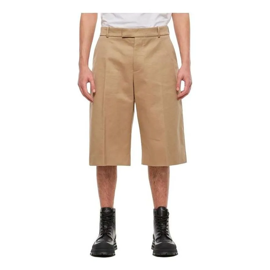 Alexander McQueen Cotton Trousers 'Tan' 774215-QSAAN-9730 sold by KicksCrew