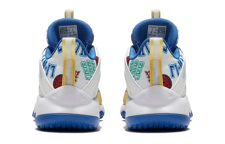 (GS) Li-Ning Primary 2.0 Cloud 'White Blue Yellow' YKBS018-9 sold by KicksCrew product image thumbnail 4