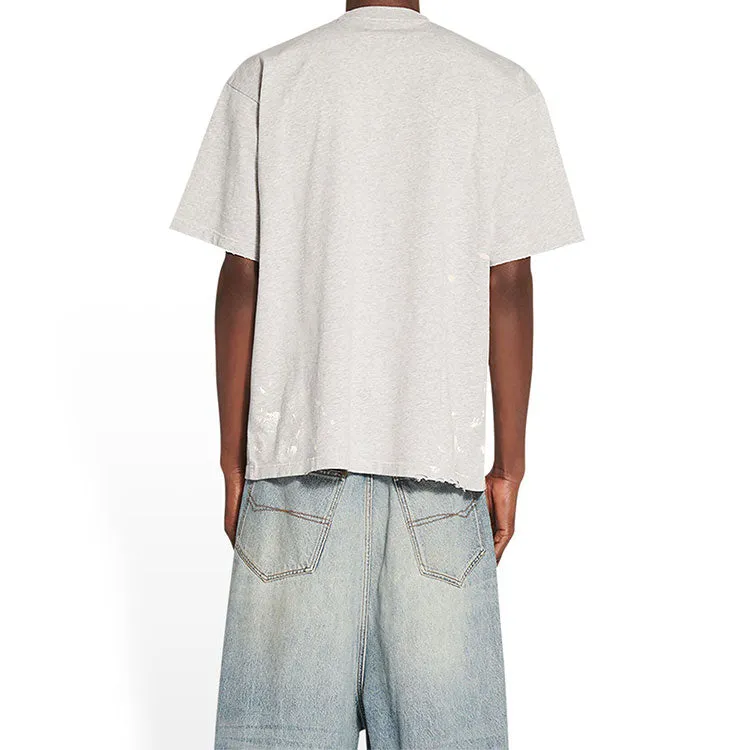 Balenciaga 90/10 T-Shirt Large Fit 'Light Grey' 641675TMVH32569 sold by KicksCrew product image thumbnail 4