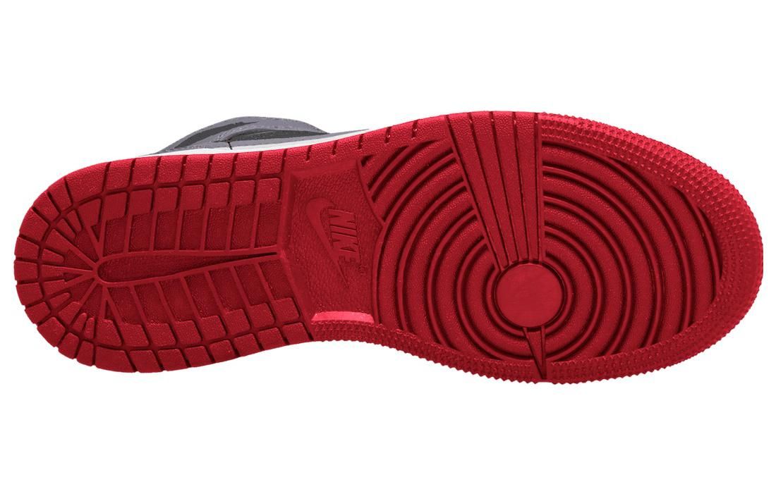 Air Jordan 1 Mid 'Black Grey Red' DQ8423-006 sold by KicksCrew product image thumbnail 4