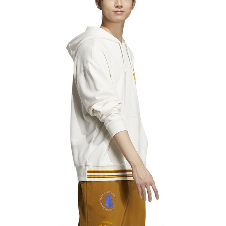 Adidas Neo Logo Hoodie 'White' IA6818 sold by KicksCrew product image thumbnail 2