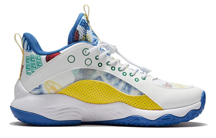 (GS) Li-Ning Primary 2.0 Cloud 'White Blue Yellow' YKBS018-9 sold by KicksCrew product image thumbnail 2