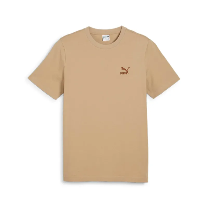 PUMA CLASSICS Small Logo T-Shirt 'Tan' 679187-83 sold by KicksCrew