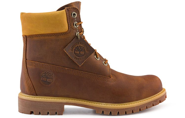 Timberland Premium 6 Inch Waterproof Boot 'Medium Brown Yellow' A628D sold by KicksCrew product image thumbnail 3