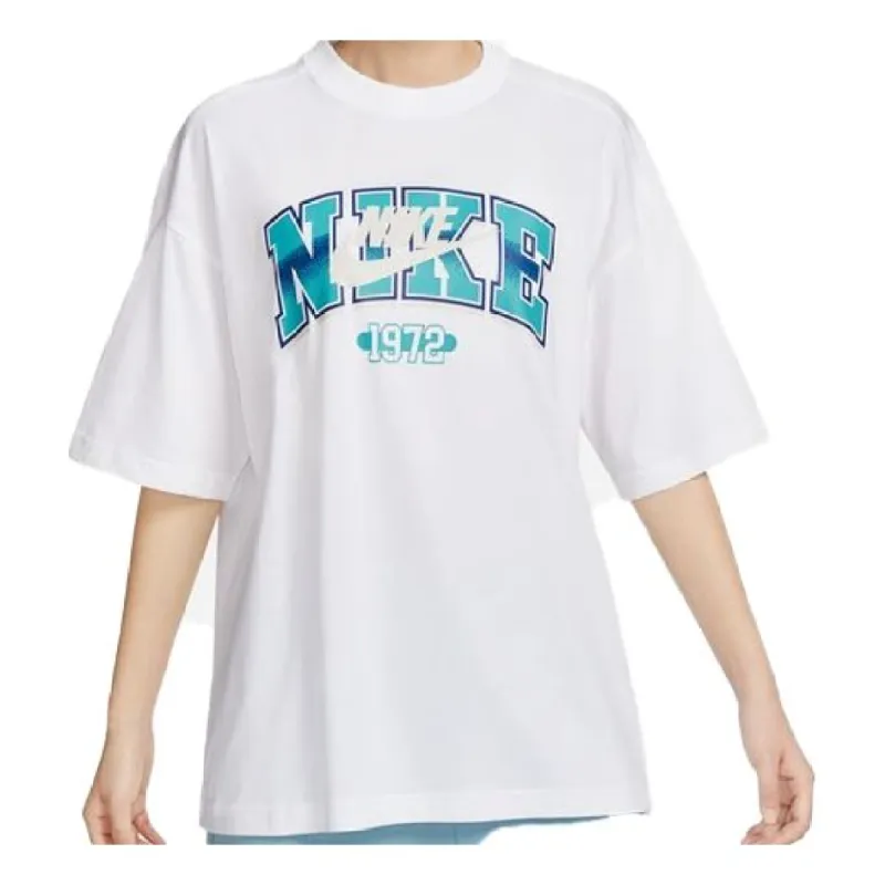 (WMNS) Nike Sportswear Boxy T-Shirt 'White' FQ7011-100 sold by KicksCrew