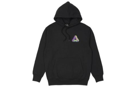 Palace P-3d Hood Black FW21 Triangle Guards Letters Hoodie 'Black' P21HD020 sold by KicksCrew