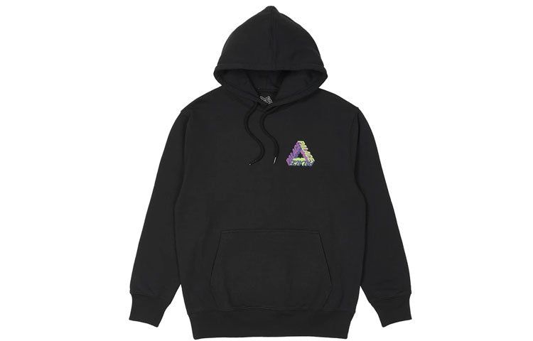 Palace P-3d Hood Black FW21 Triangle Guards Letters Hoodie 'Black' P21HD020 sold by KicksCrew product image thumbnail 2