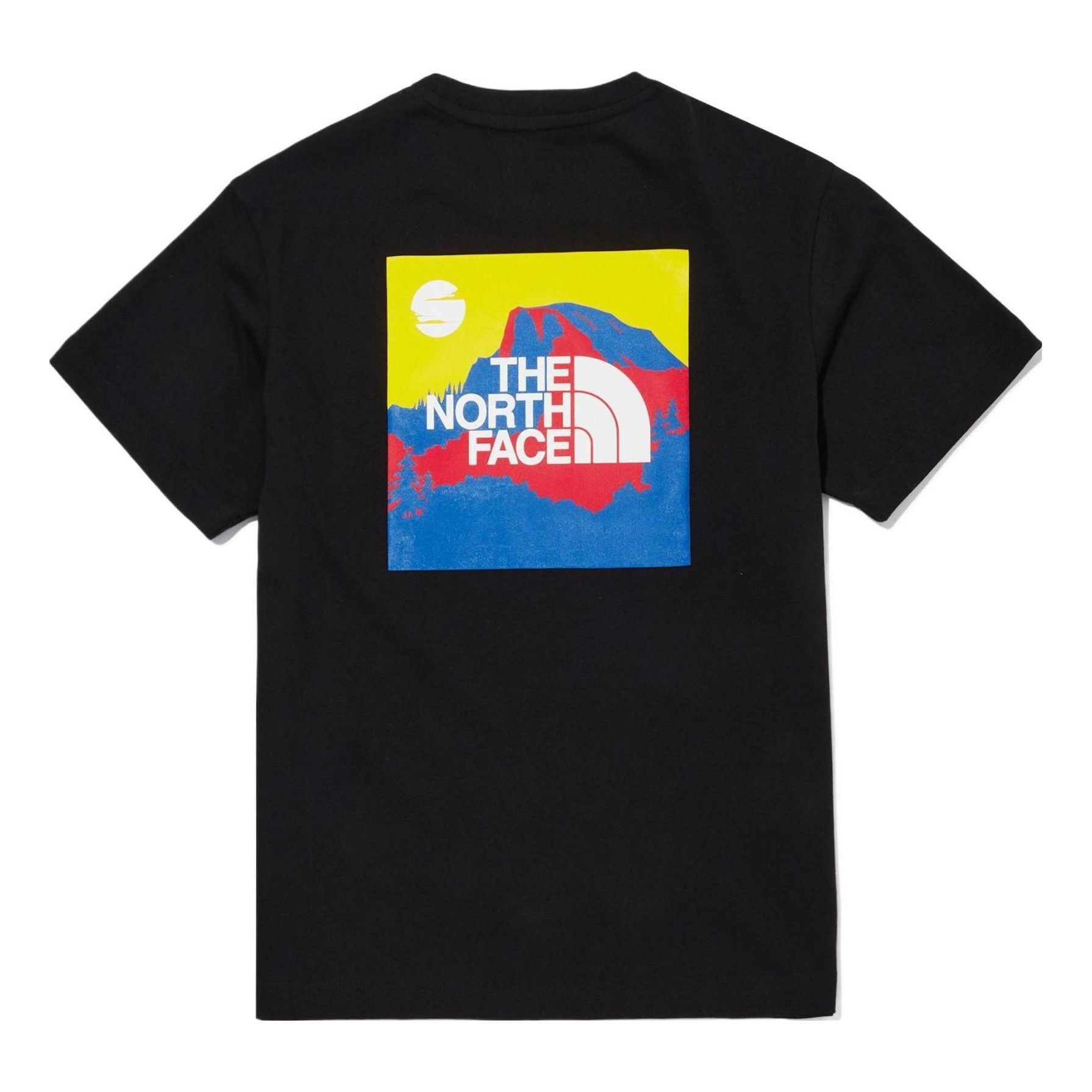 (WMNS) THE NORTH FACE Graphic T-shirt 'Black' NT7UN11J sold by KicksCrew