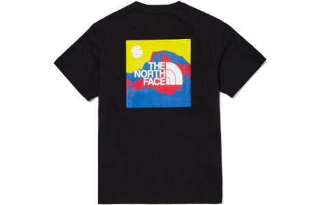 (WMNS) THE NORTH FACE Graphic T-shirt 'Black' NT7UN11J sold by KicksCrew