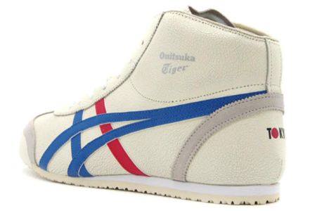 Onitsuka Tiger Mexico Mid Runner 'White Blue Red' THL328-0142 sold by KicksCrew