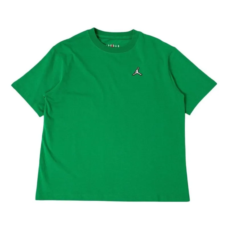 (WMNS) Air Jordan Essentials T Shirt 'Lucky Green' DM5030-310 sold by KicksCrew