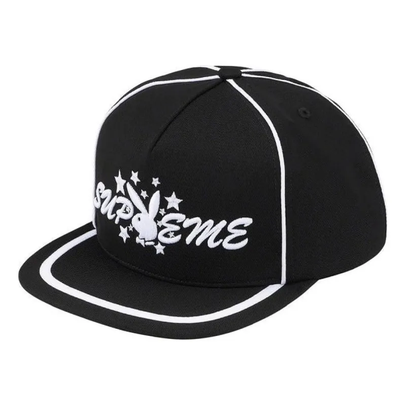 Supreme Playboy 5-Panel 'Black White' SUP-SS21-801 sold by KicksCrew