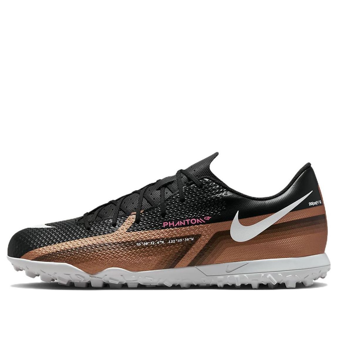 Nike Phantom GT2 Club TF 'Metallic Copper Black' DR5970-810 sold by KicksCrew